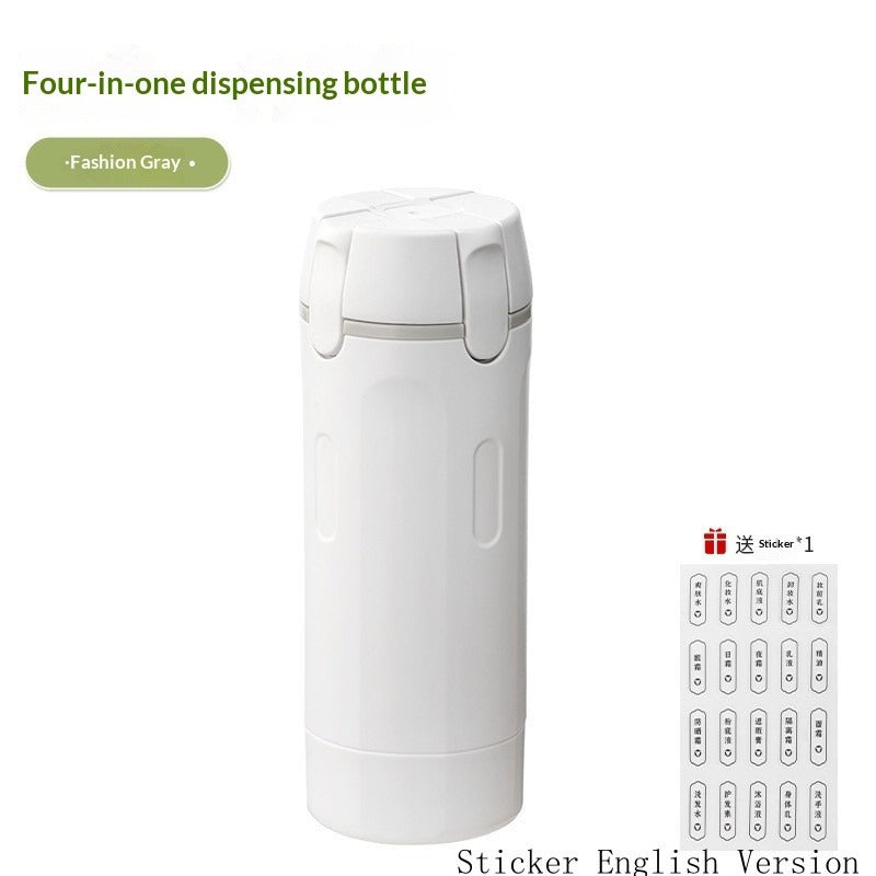 Dispensador de Viaje Portátil 4 en 1